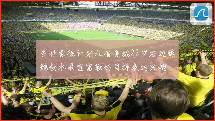 多特蒙德计划租借曼城22岁右边锋鲍勃水晶宫富勒姆同样表达兴趣